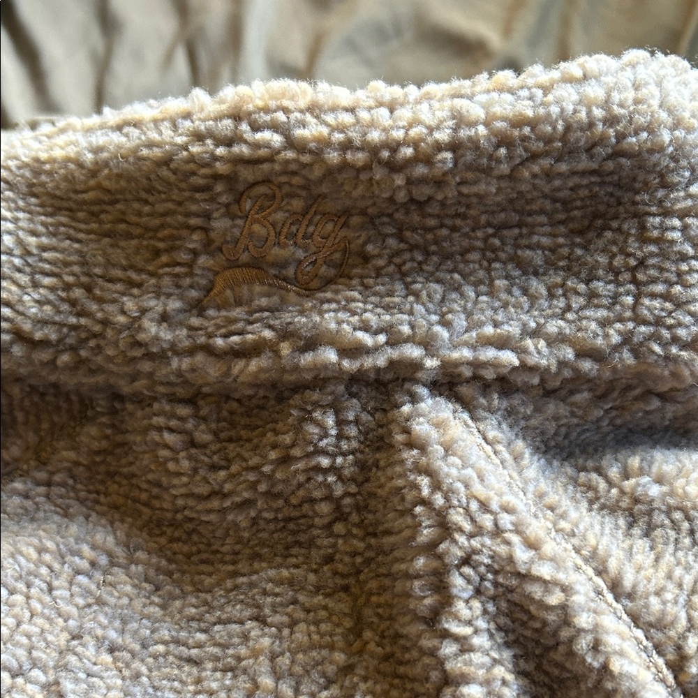 BDG Tan Sherpa Jacket - Picture 5 of 5